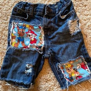 3T Custom Made Paw Patrol Childrens Place Shorts 🐾 Excellent Condition